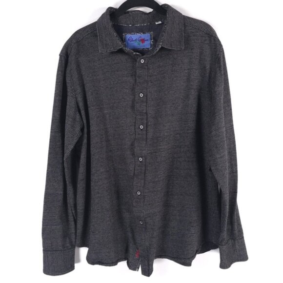 ROBERT GRAHAM CLASSIC FIT Knowledge Wisdom Truth LS Gingham Button Shirt MEDIUM - Picture 2 of 13